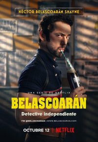 Plakat Serialu Detektyw Belascoarán (2022)